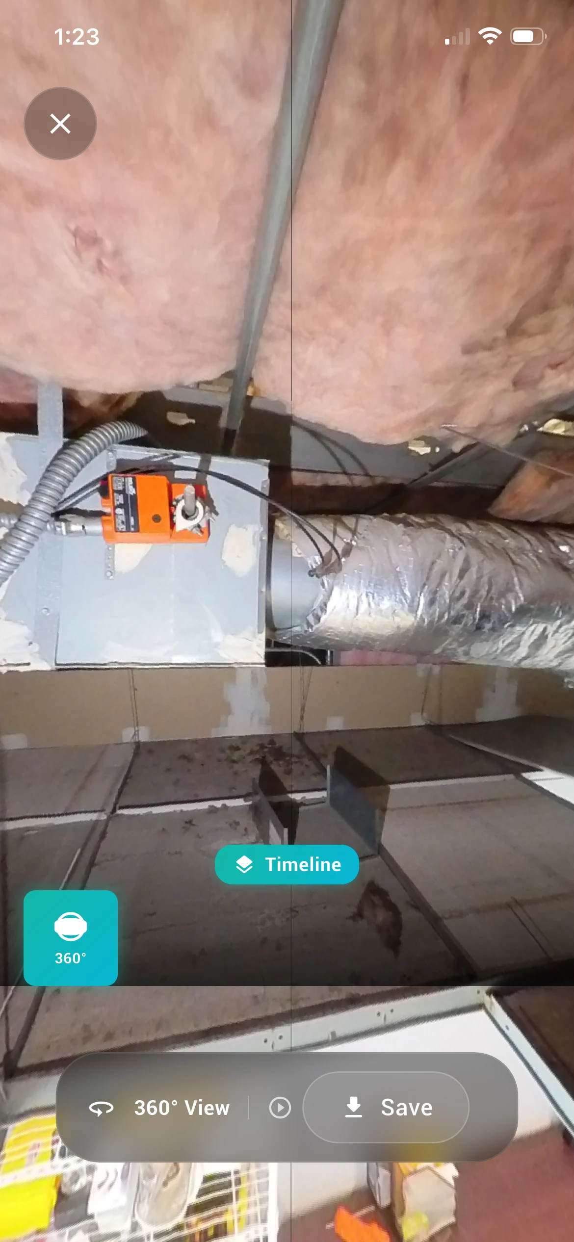 FIELD 360° imagery capture view