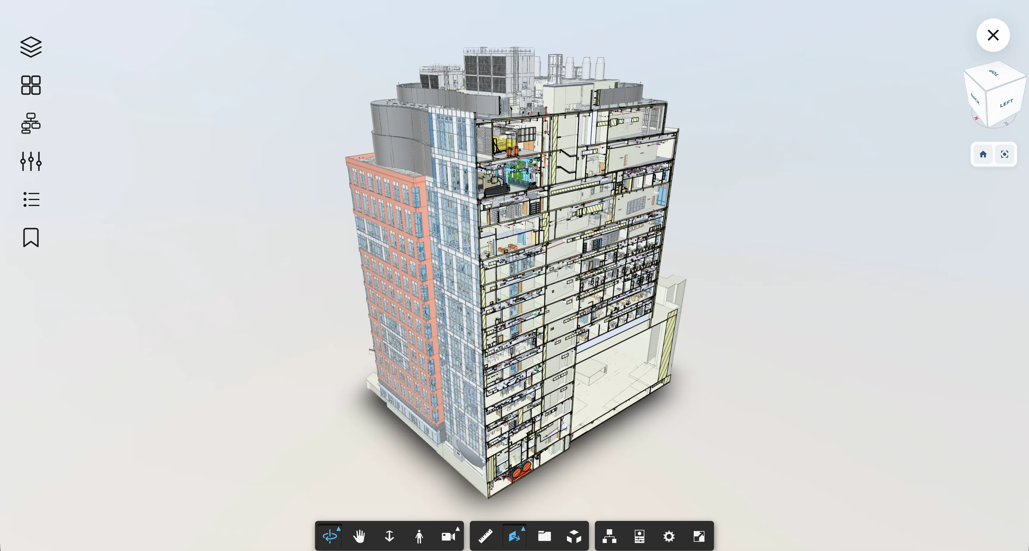 BIM modeling visualization